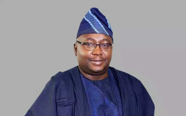 Photo of the Minister of Power, Adebayo Adelabu